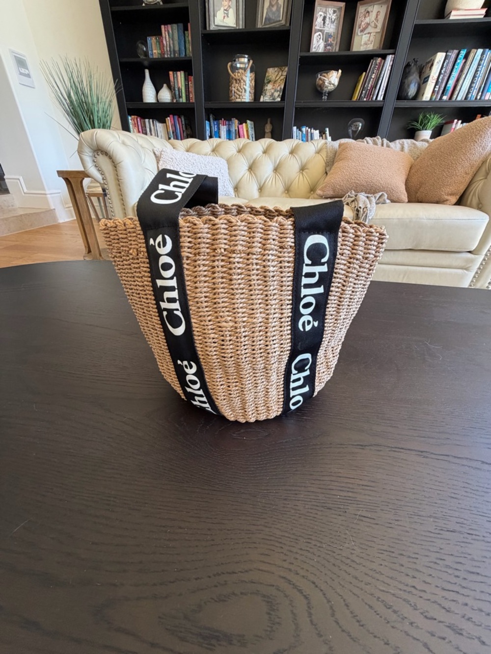 Woven Basket Tote